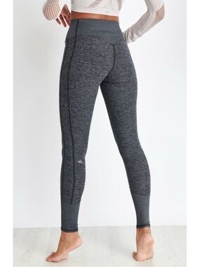 ALO Dark Heather Gray AloSoft Lounge Leggings